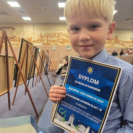 Gratulacje dla Victora Stachelczyka z klasy I a!