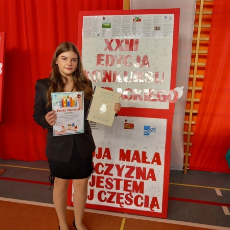 Sukces naszej uczennicy w konkursie literackim !