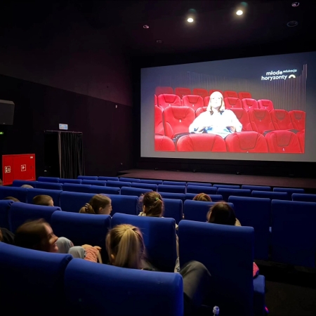 Wyjście do kina w ramach projektu „Nowe Horyzonty”