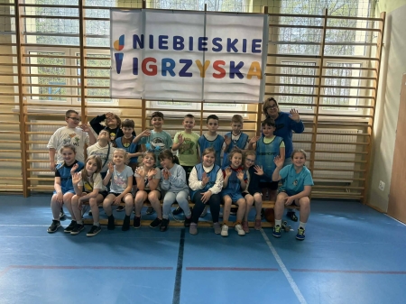 Niebieskie Igrzyska – kolejna odsłona działań w naszej szkole