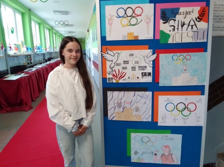 Sandra Kolińska laureatką konkursu „Olimpijczycy – pasja, siła, zwycięstwo”